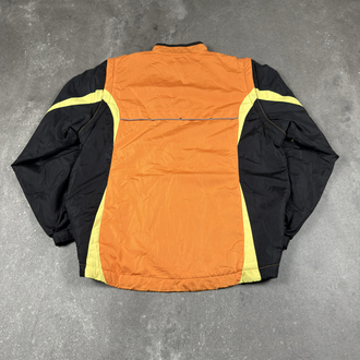 (L) Vintage Y2K Colorblock Windbreaker Jacket