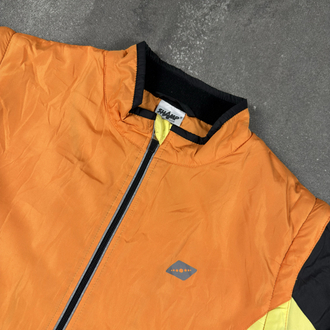 (L) Vintage Y2K Colorblock Windbreaker Jacket