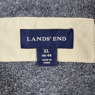 (XXL) Lands’ End Cream Harrington Bomber Jacket