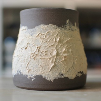 Frisson Cup (Siyah-Beyaz Stoneware)