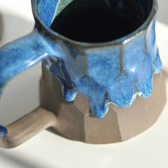 Drippy Boulder Midi Mug