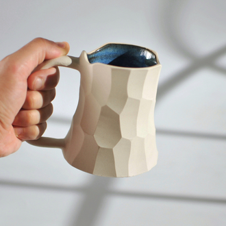 Boulder Big Mug (Beyaz)