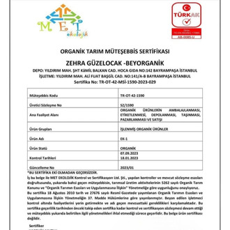 BEY ORGANİK Organik Tahin 600 g(SALMONELLA ANALİZLİ)