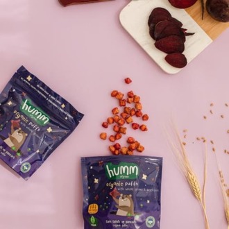 Humm Organic Vegan Pancarlı ve Tam Tahıllı Puflar 30 g
