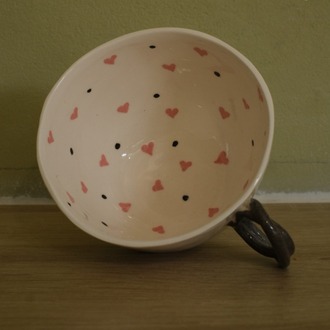 In Mug Heart Fincan