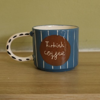 Turkish Coffee Fincan Mavi