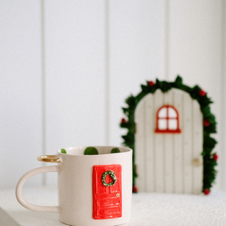 Xmas Door Fincan 