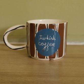 Turkish Coffee Fincan Kahverengi