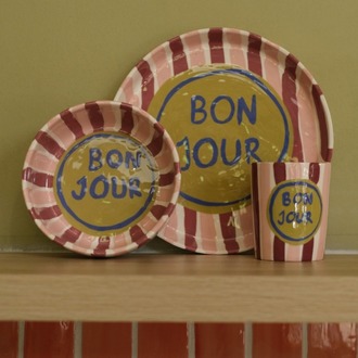 Bon Jour Tabak Pembe