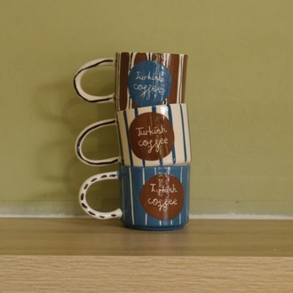 Turkish Coffee Fincan Mavi