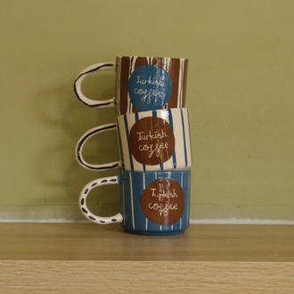 Turkish Coffee Fincan Kahverengi