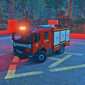 GTA 5 - Mercedes Atego İtfaiye Aracı