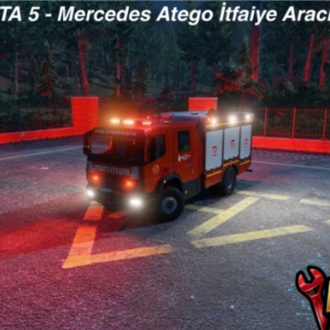 GTA 5 - Mercedes Atego İtfaiye Aracı