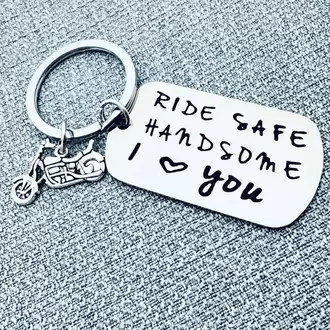 Ride Safe Handsome Anahtarlık