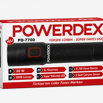 YENİ - POWERDEX PD 7700 EL FENERİ