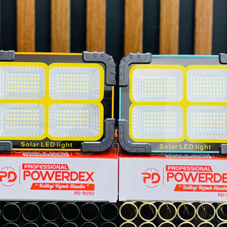 Projektör 6 saat şarj süreli - Güneş enerjili Powerdexpd5050