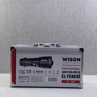 8000 LÜMEN PREMİUM EL FENERİ Wison Ws - 14800