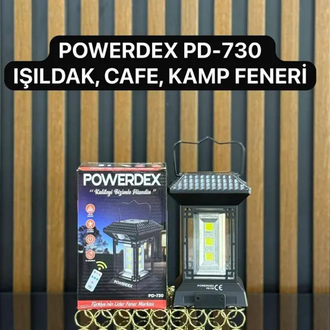 GÜNEŞ ENERJİLİ SENSÖRLÜ AYDINLATMA - Powerdex Pd 730