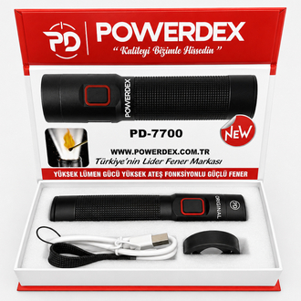 YENİ - POWERDEX PD 7700 EL FENERİ