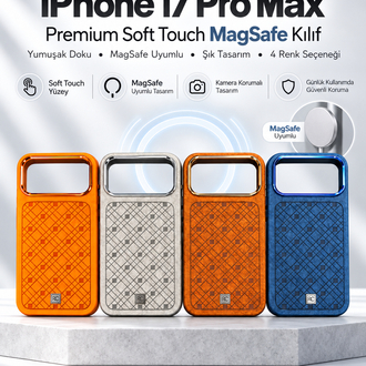 YENİ - 17 PRO MAX TELEFON KILIFI MIKNATISLI ( magesafe