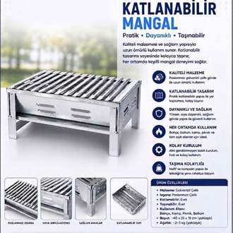 Katlanabilir MANGAL PRATİK