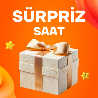 SÜRPRİZ SAAT KUTUSU ( En az 4 en fazla 6 adet)