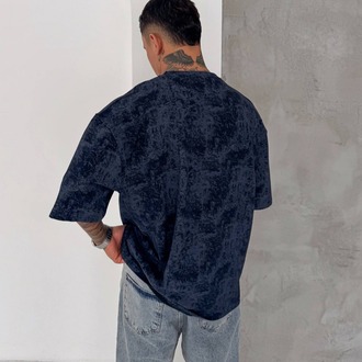 NK Bisiklet Yaka Oversize Yıkamalı Tshirt