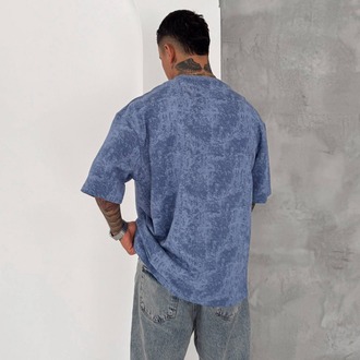 NK Bisiklet Yaka Oversize Yıkamalı Tshirt 