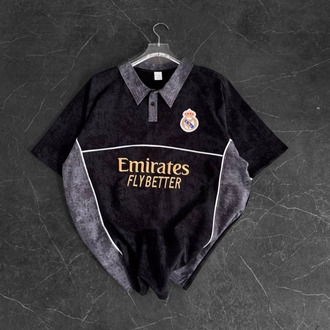 Polo Yaka RM Nakışlı Tshirt