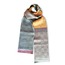 Checkerboard 'patchwork blue' atkı