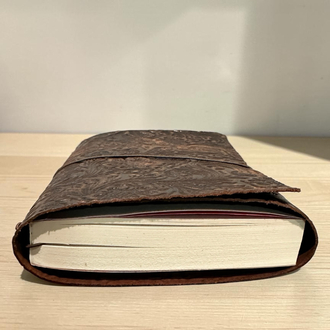 A5 boyutundaki defterler için 3 lastikli 'Minimal' Defter Kılıfı