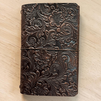A5 boyutundaki defterler için 3 lastikli 'Minimal' Defter Kılıfı