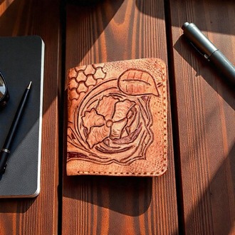 Crafted Helsinki El Yapımı Deri Cüzdan