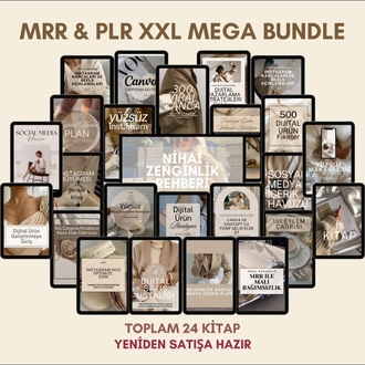 MRR/PLR/XXL MEGA PAKET YÜZSÜZ PAZARLAMA