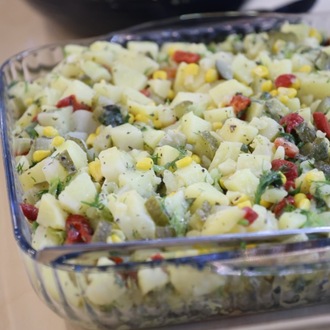 Hardallı Patates Salatası - 1 kg