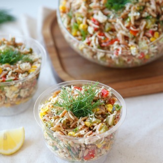 Tavuklu Arpa Şehriye Salatası - 1 kg