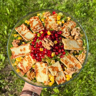 Hellimli Roka Bulgurlu Salata- 1 kg