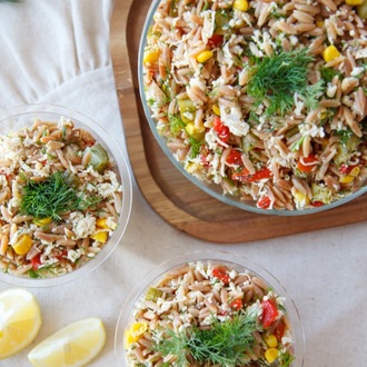Tavuklu Arpa Şehriye Salatası - 1 kg