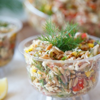 Tavuklu Arpa Şehriye Salatası - 1 kg
