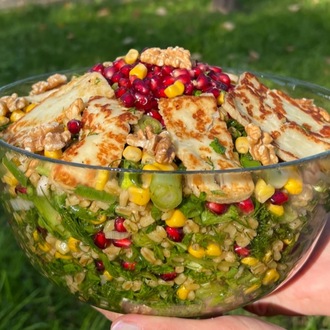Hellimli Roka Bulgurlu Salata- 1 kg