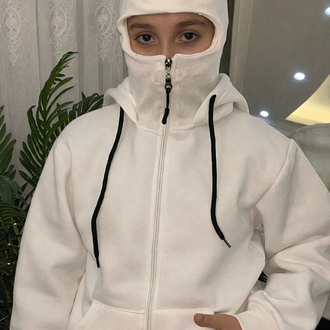 Çocuk ceket kar maskeli