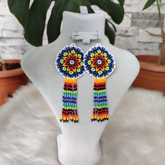 MANDALA KUM BONCUK KÜPE
