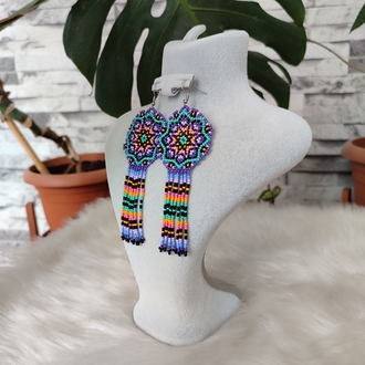 MANDALA KUM BONCUK KÜPE