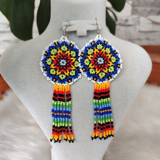MANDALA KUM BONCUK KÜPE