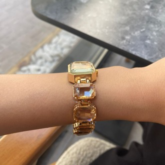 Swarovski taşlı saat