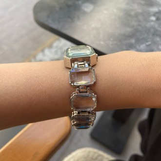 Swarovski taşlı saat 