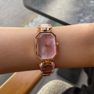 Swarovski taşlı saat