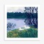 Two Friends on A Picnic Print 30x30 cm