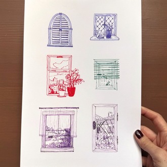 Imaginary Windows 21 x 30 cm (A4)