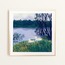 Two Friends on A Picnic Print 30x30 cm